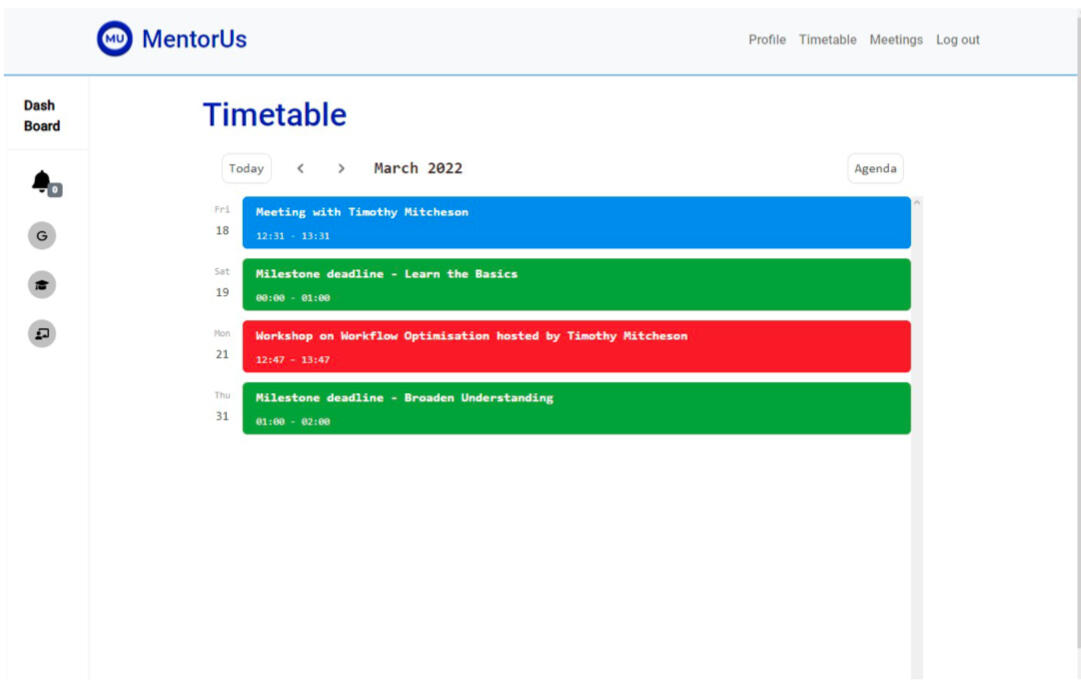Mentor Matching Application | CS261 Group Project | Python, Flask, React, JS